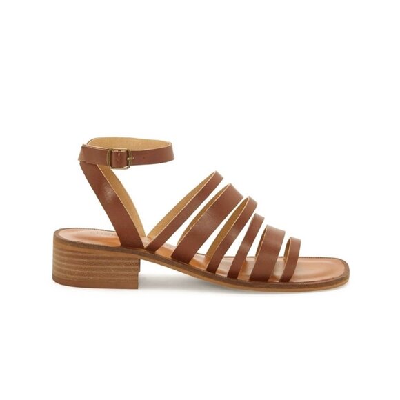 Lucky Brand - Fiorella Strappy Block Heel Sandals - Picture 2 of 12